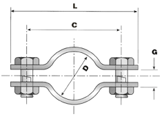 Light Duty Pipe Clip Stainless Steel